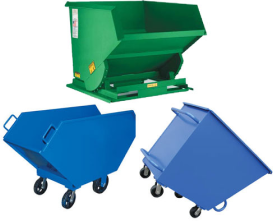 Self Dumping Forklift Hoppers